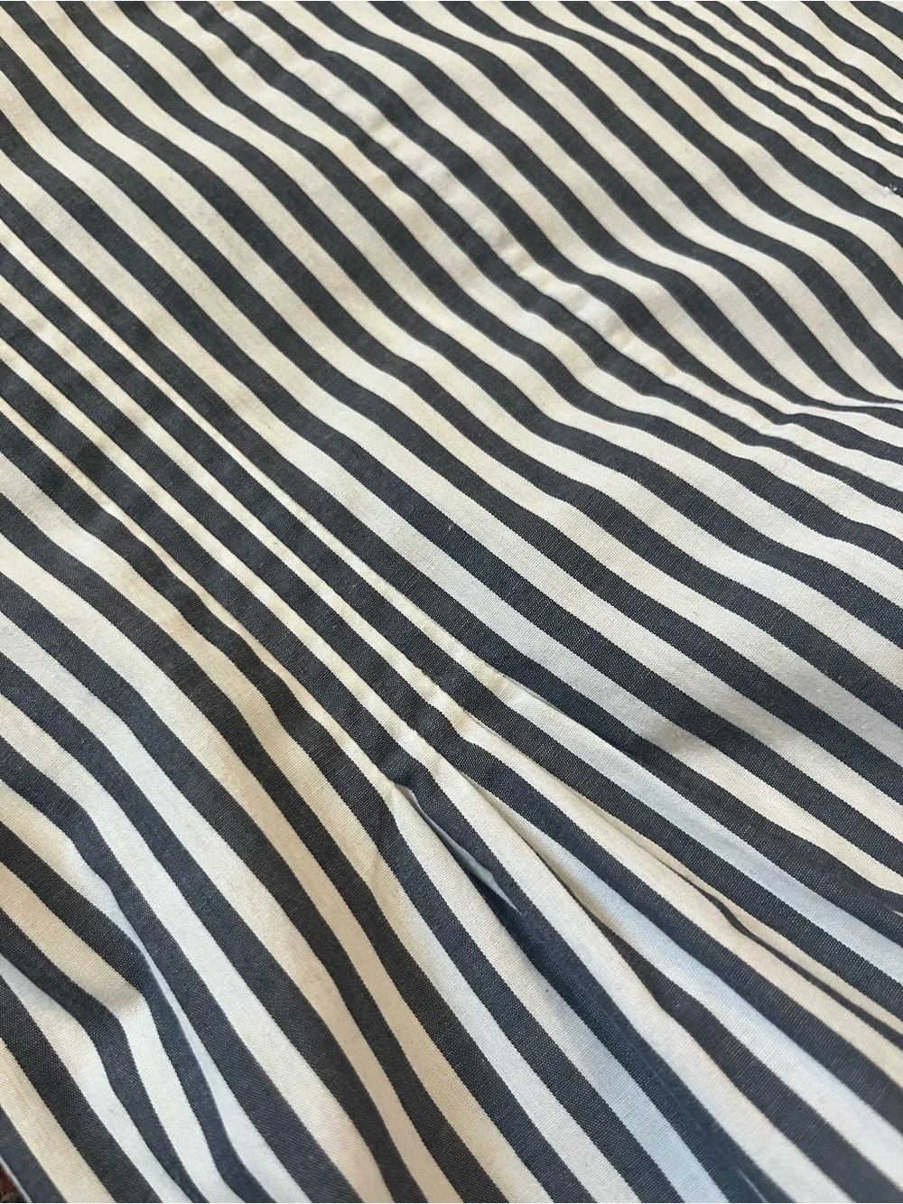 Abercrombie & Fitch blue Striped Button Down Dress small Tall